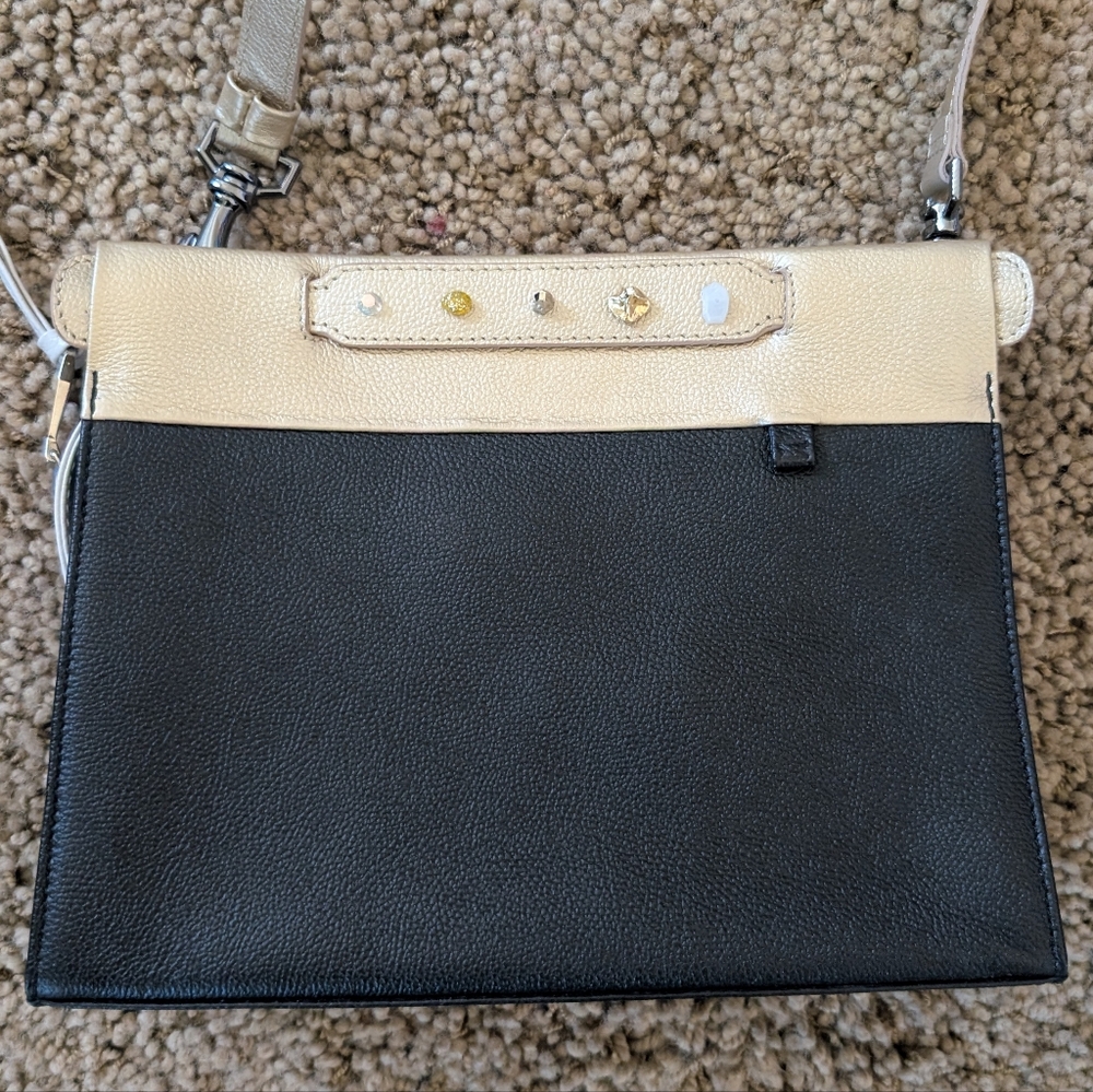 Min & Min Vali Small Crossbody - Black/Gold
